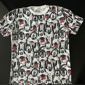 Goofy all over shirt unisex sizing